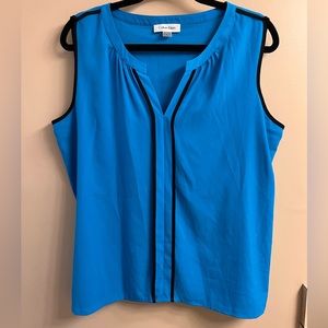 Turquoise Blue Calvin Klein Career Shell